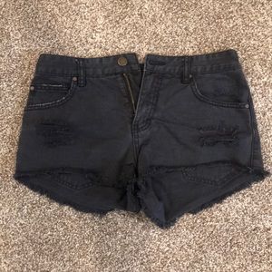 Black billabong shorts